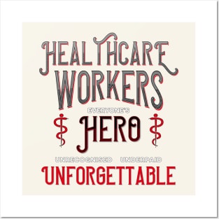 Healthcare Heroes Posters and Art